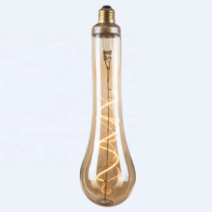 New Trend decorative lighting Edison Style Spiral Filament 2200K 4W design lamp Vintage flexible Filament Led Bulb