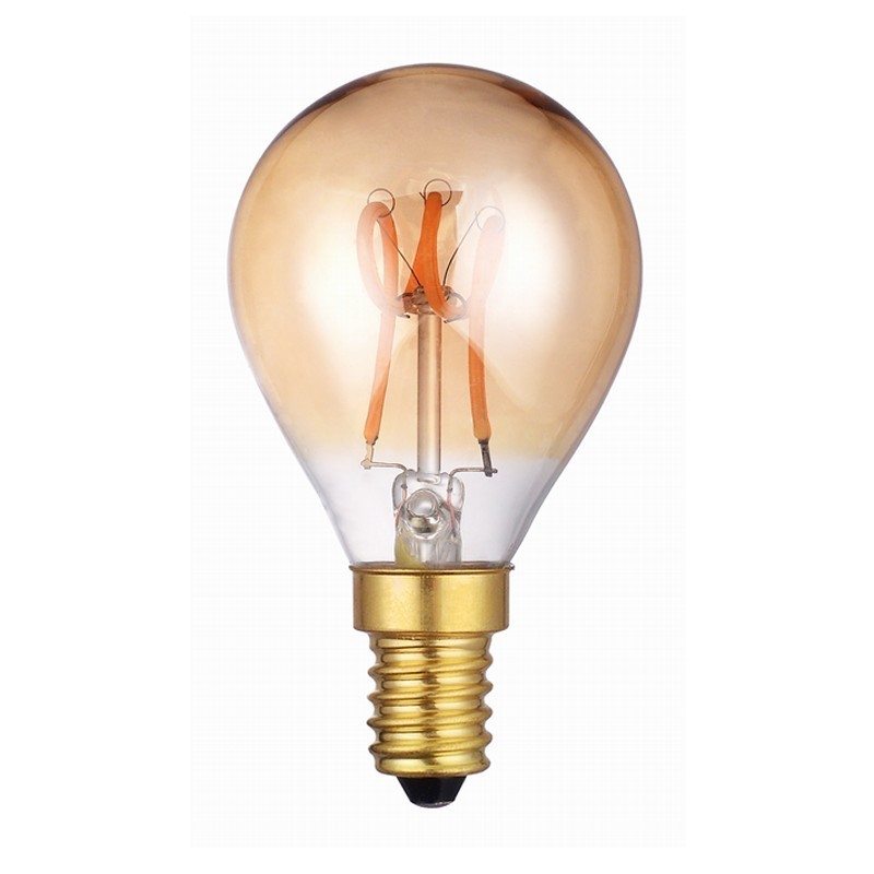 220v 2w E14 Led Bulb Retro E27  Edison Led Bulb Home Decoration 2200k Warm White Soft Filament Led Bulbs