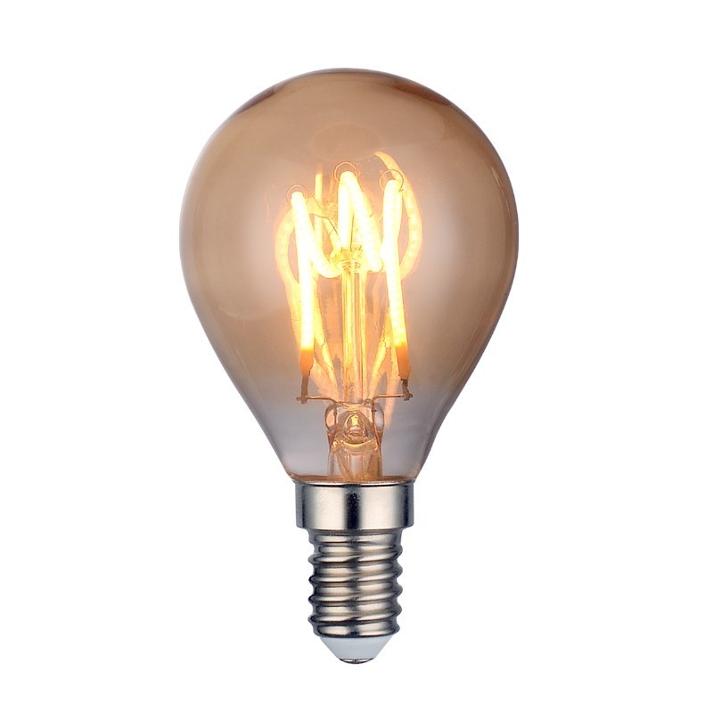 220v 2w E14 Led Bulb Retro E27  Edison Led Bulb Home Decoration 2200k Warm White Soft Filament Led Bulbs