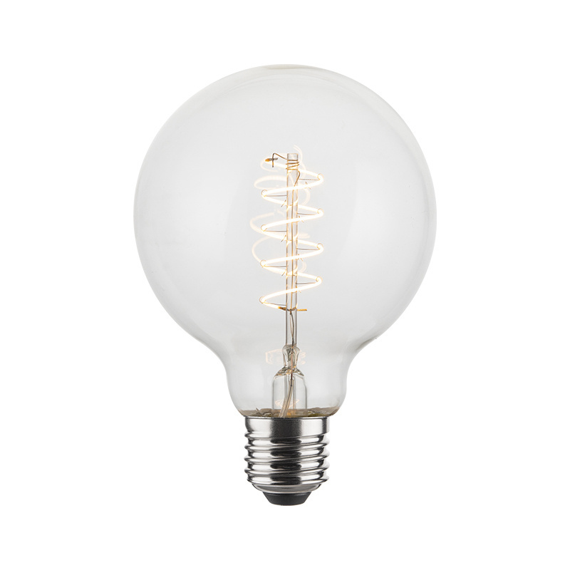 New Arrivals lamp design electric bulb E27 no flicker led light 0.6mm thickness dimmable filament bulbs