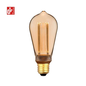 Dimmable LED Filament Light Bulb 2.5W/3.5W/4W Amber Vintage Lamp LED Lights Bulb for Home Decoration