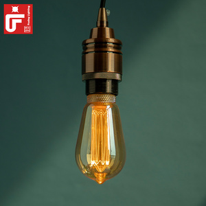 High quality lamp decoration Vintage Edison Bulbs Antique Edison LED light bulb ST64 retro house decor lights