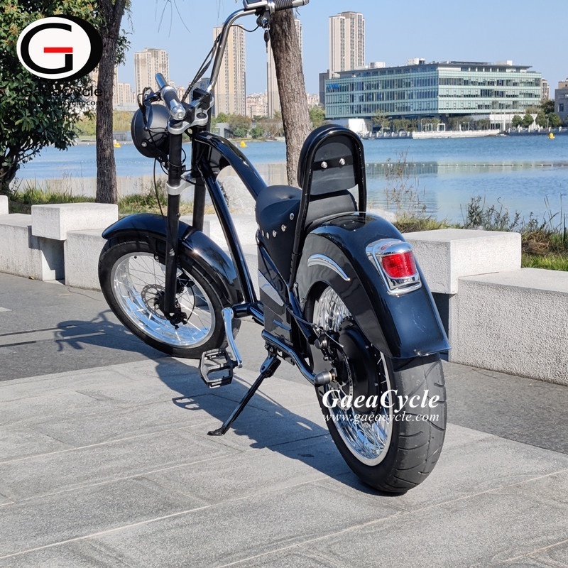 Gaea electric bikes for adults two wheels electric bicycle fat tire e bike chopper