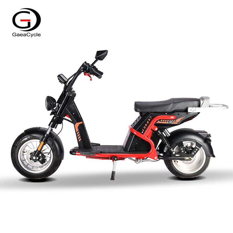 GaeaCycle 2023 New Model EEC COC Factory Price Citycoco 4000w Electric Scooter with 12inch Fat Tires