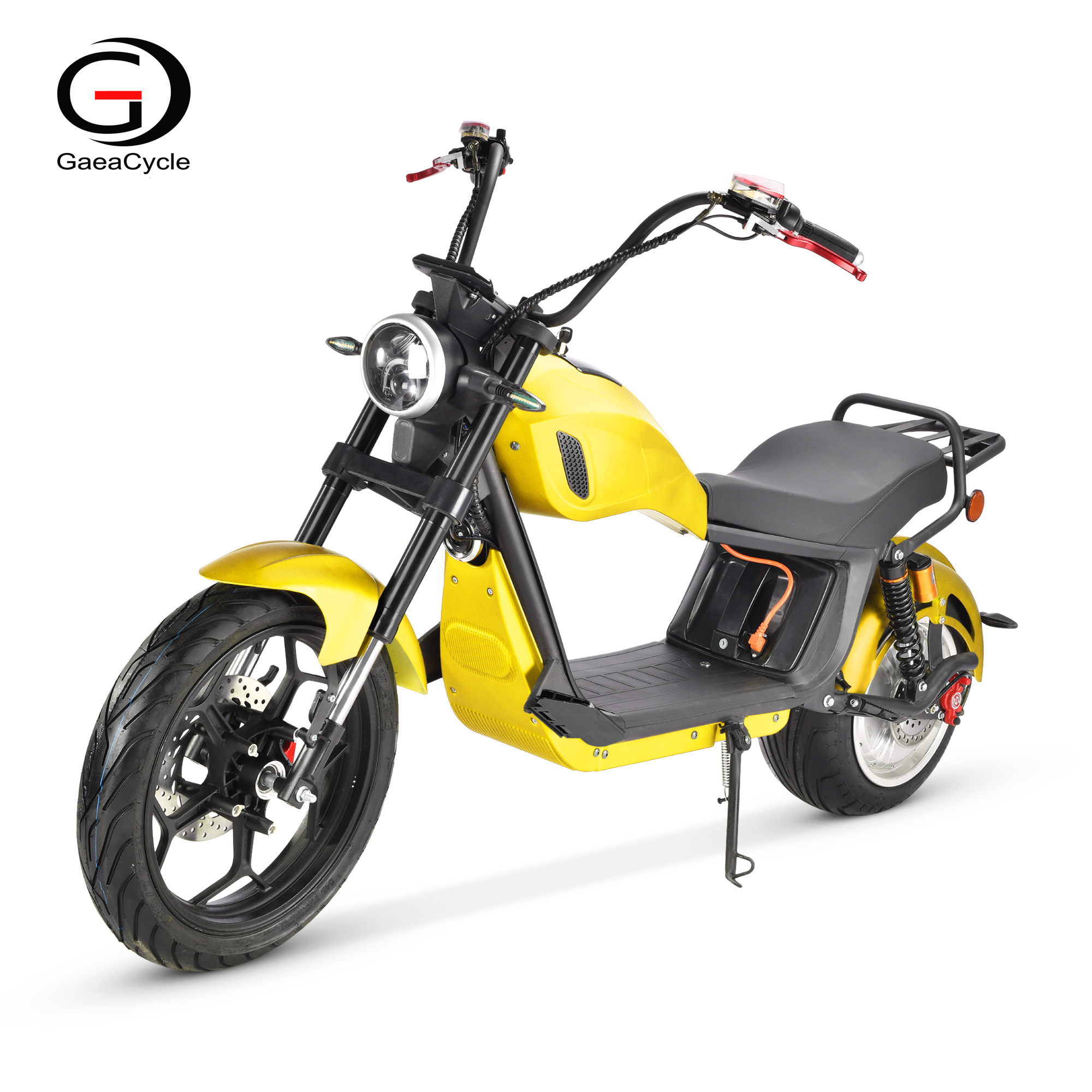 GaeaCycle CP-6 Citycoco Electric Chopper Motorcycle Scooter 2000W 45km/h COC Street Legal for Adults