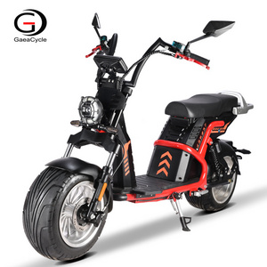 GaeaCycle 2023 New Model EEC COC Factory Price Citycoco 4000w Electric Scooter with 12inch Fat Tires