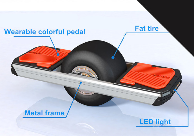 Wholesale Gaea Self Balancing  Skateboard One wheel  Big Wheel Fat Tire  Hover board  for adult