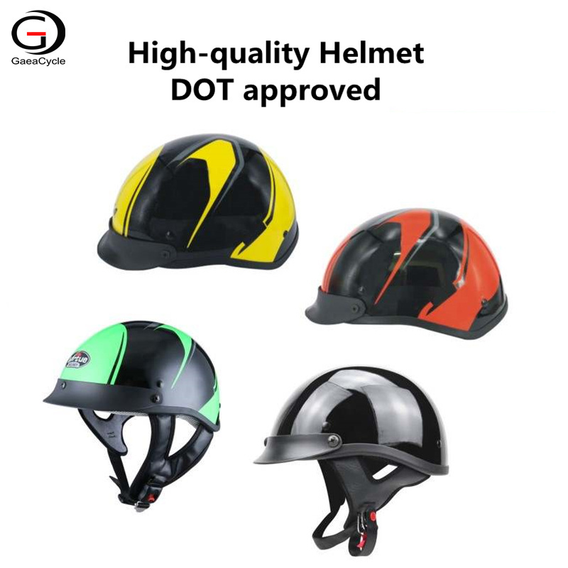 Dot approved wholesale ABS cheap half face motorcycle riding helmet for man and woman