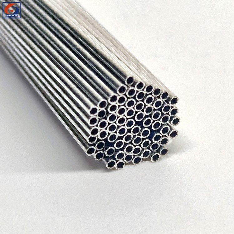 Small Diameter Customize 304 410 Seamless Stainless Steel Capillary Tube  Precision Coils Outer Polished Tubes