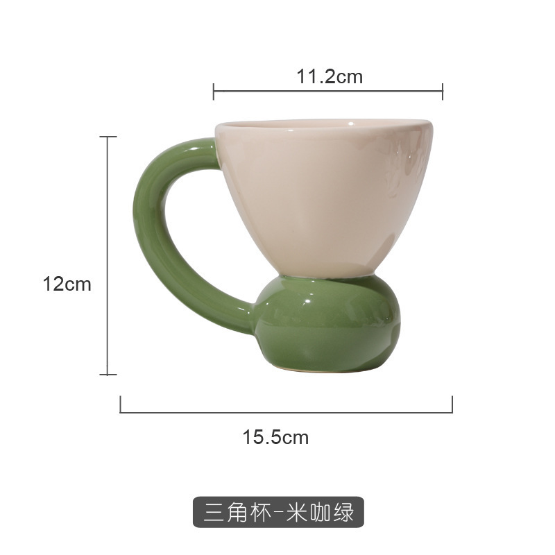 ins style couple cup ceramic mug gift creative water cup