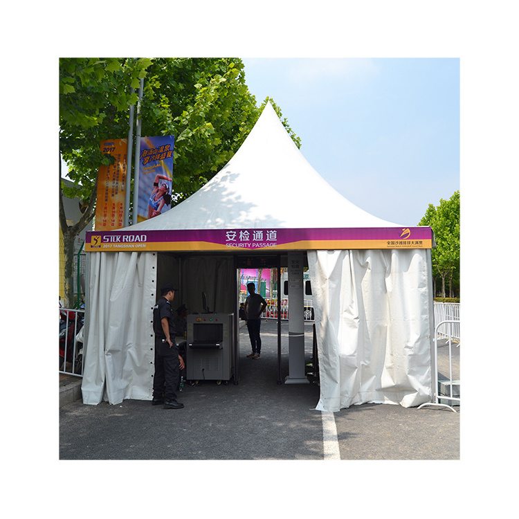 White Small party tents Exhibition Event pagoda tent Wedding Party Tent 3x3