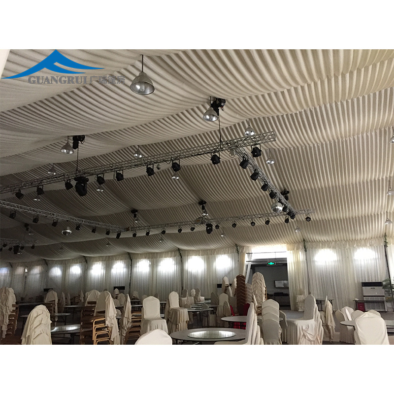 Transparent White Marquee Clear Large Wedding Tent for Outdoor Events Heavy Canopy with Floor for Parties and Trade Shows