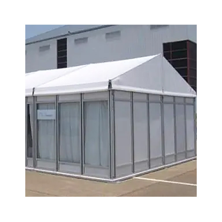 25x50 40x60 large waterproof pvc exhibition tent outdoor wedding party glass wall marquee tents for commercial trade show events