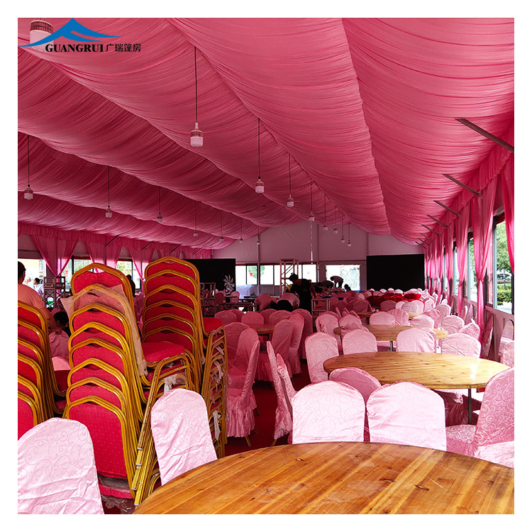 Factory Wholesale Waterproof 10X30 Outdoor Tent Wedding Party Tent 150 People For Sale