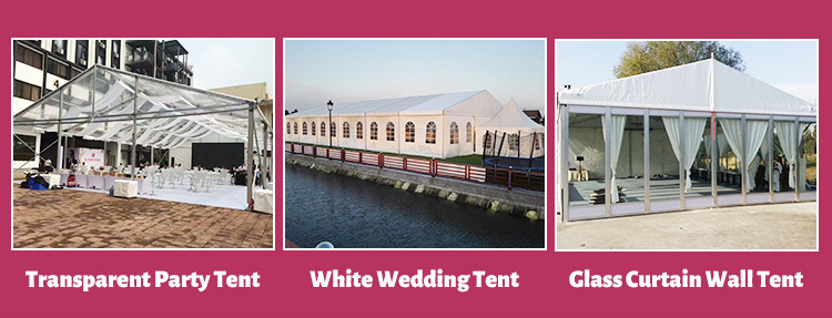 GUANGRUI 18*30 30*50 big white large outdoor wedding church marquee tent for  300 500people events party