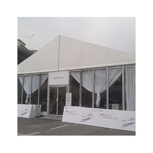 25x50 40x60 large waterproof pvc exhibition tent outdoor wedding party glass wall marquee tents for commercial trade show events