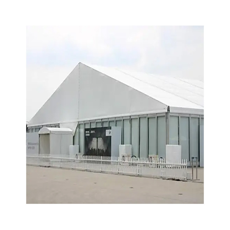 25x50 40x60 large waterproof pvc exhibition tent outdoor wedding party glass wall marquee tents for commercial trade show events