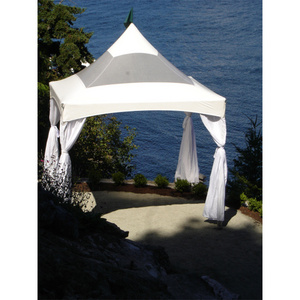 Luxury Outdoor Canvas  Gazebo Pagoda Tent 3X3 4X4 5X5 10X10 Waterproof Canopy Wind Resistance Features Party Marquees