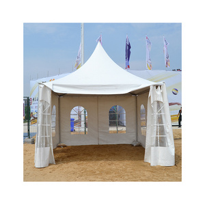 White Small party tents Exhibition Event pagoda tent Wedding Party Tent 3x3