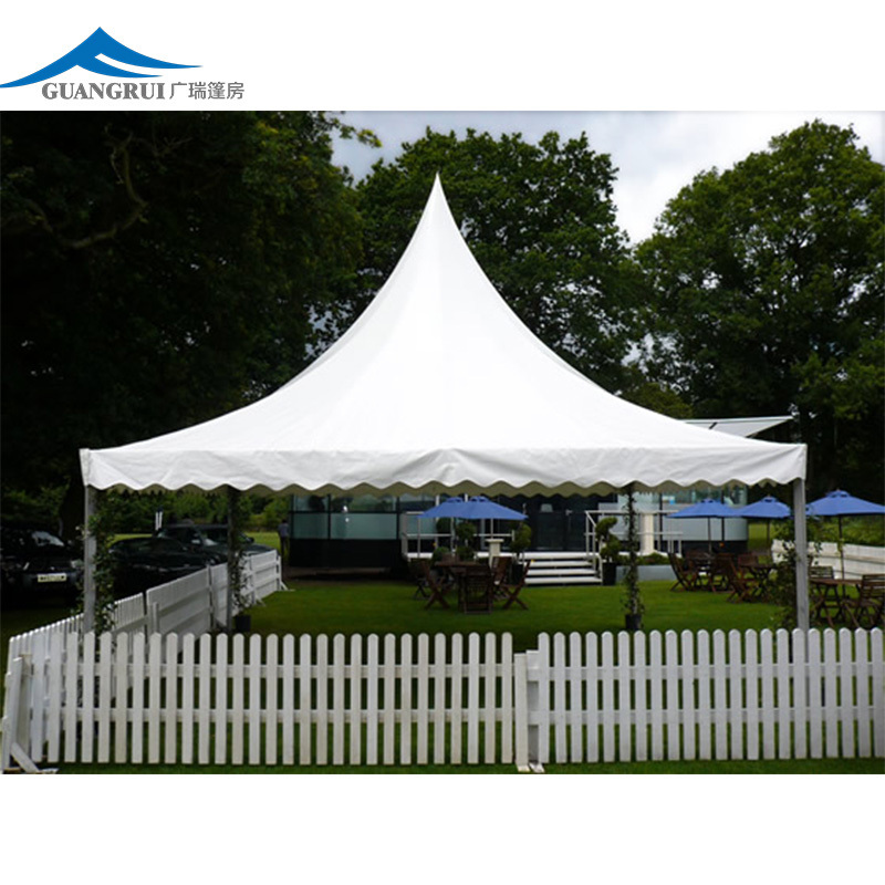 Aluminum Alloy PVC Wedding Tent 10x10 and 5x5 Pagoda Gazebo for Party Events Outdoor Trade Show Tents