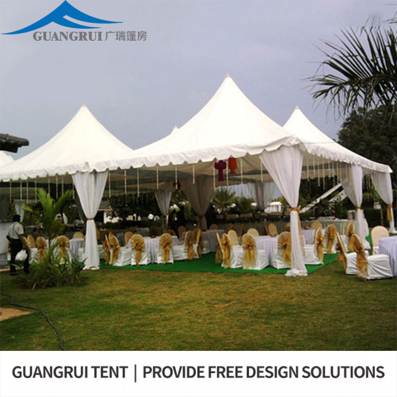 GUANGRUI 18*30 30*50 big white large outdoor wedding church marquee tent for  300 500people events party