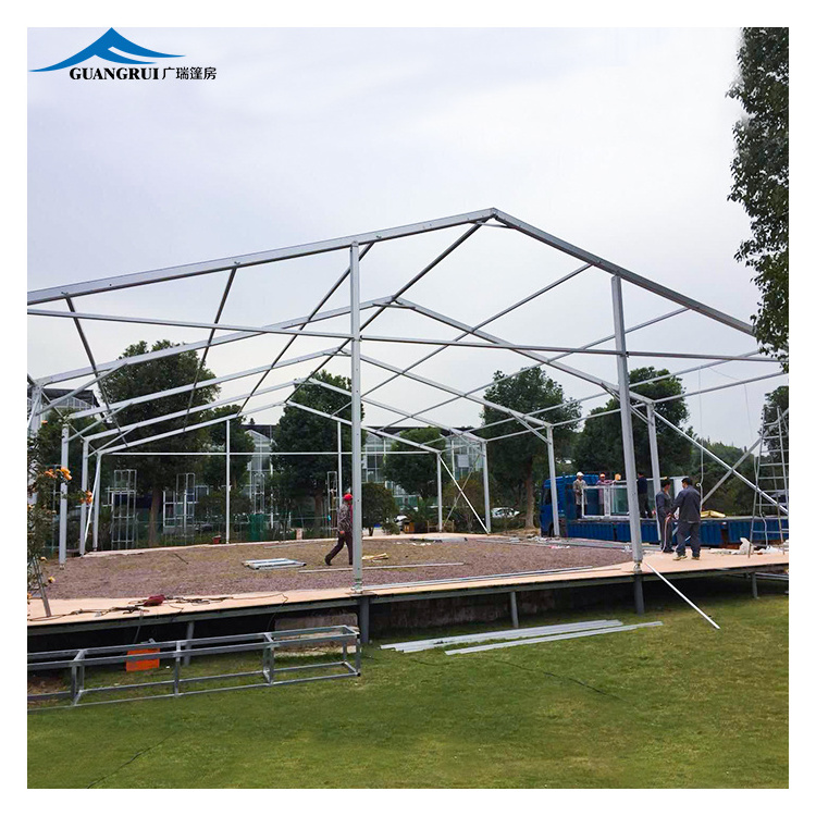 Marquee Wedding Party Tent for Outdoor 20x60m Large Clear PVC Screen Printing Aluminum Alloy Indoor Tent Stage Truss Aluminum