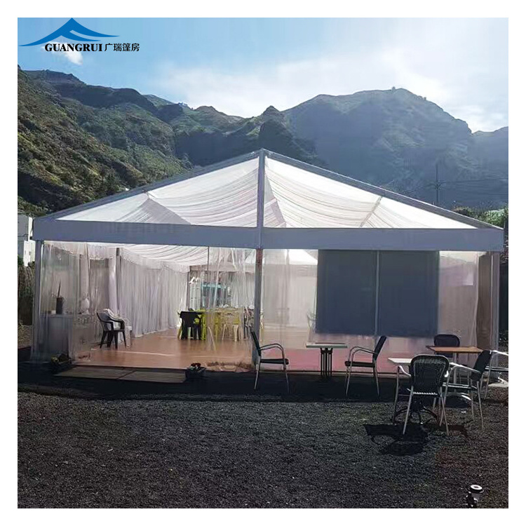 Marquee Wedding Party Tent for Outdoor 20x60m Large Clear PVC Screen Printing Aluminum Alloy Indoor Tent Stage Truss Aluminum