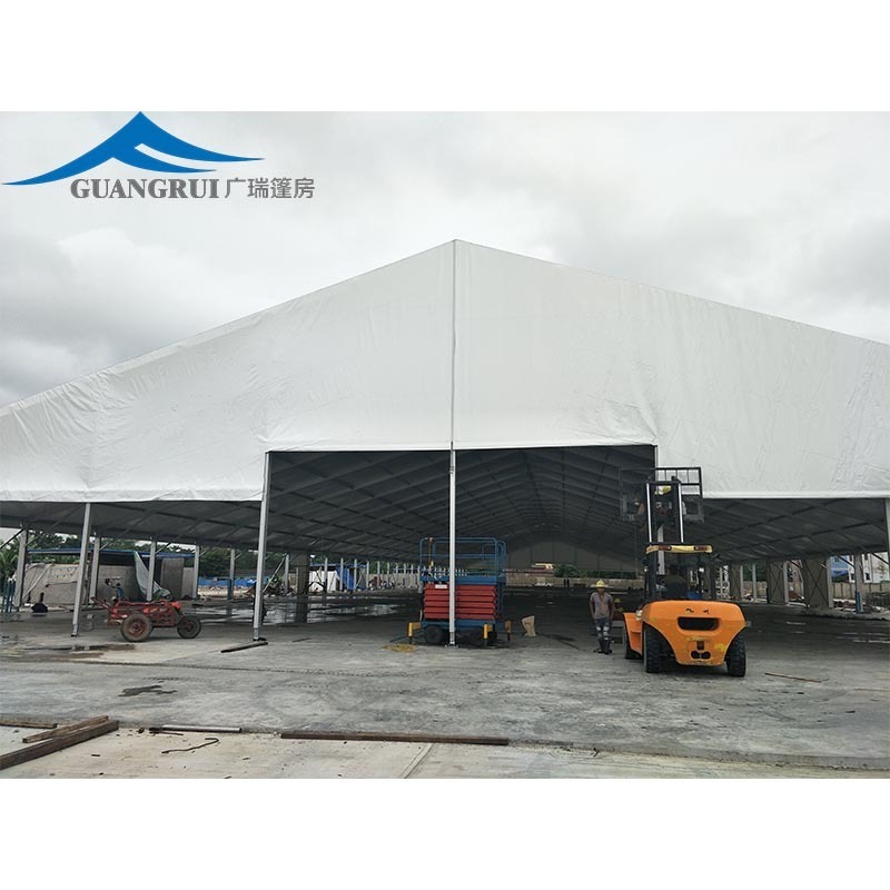 Large Size Heavy Duty Aluminum Warehouse  Storage Tent Outdoor Industrial Structure Tents For Industrial Storage