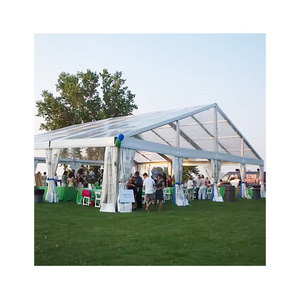 High Quality Transparent Marquee Clear Large Tents For Party Events With Floor Outdoor Event Heavy Canopy Wedding Tent