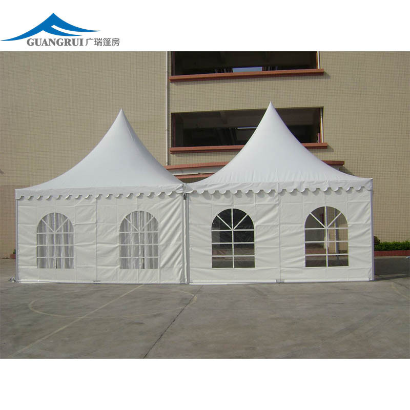 Luxury Outdoor Pagoda Tent 3X3 4X4 5X5 10X10 Waterproof Canopy for Indoor Party Use