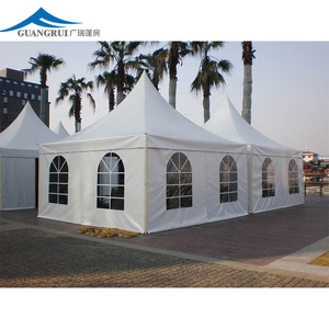 Luxury Outdoor Pagoda Tent 3X3 4X4 5X5 10X10 Waterproof Canopy for Indoor Party Use