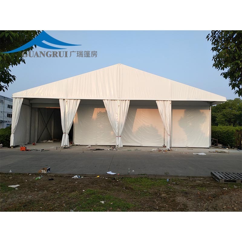 Large Size Heavy Duty Aluminum Warehouse  Storage Tent Outdoor Industrial Structure Tents For Industrial Storage