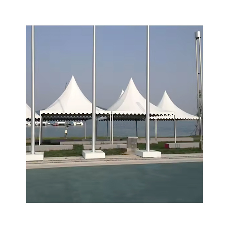 5X5 6x6 8x8m Canopy Tent Heavy Duty Party Tents Events Aluminium Waterproof Outdoor PVC Pagoda Tent