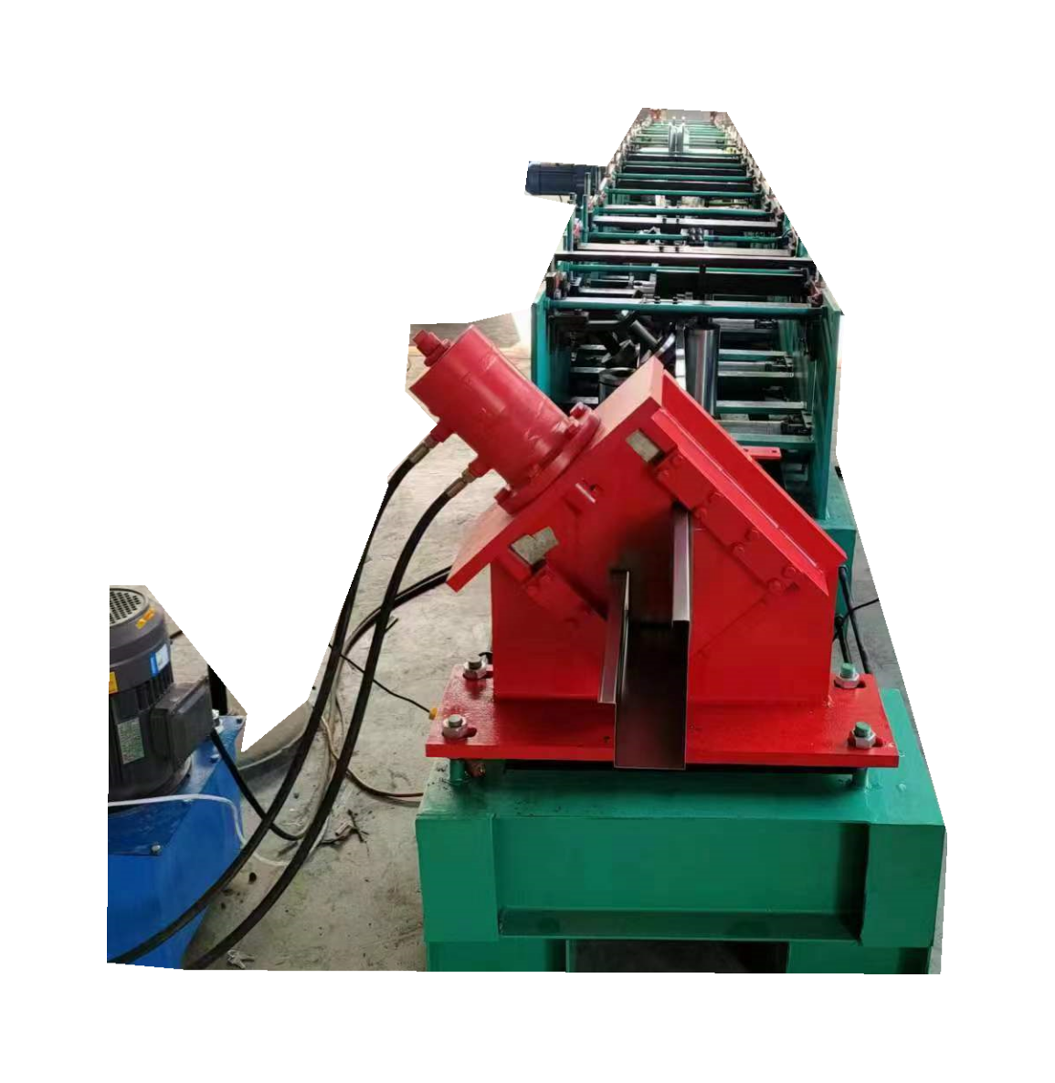 Manufacture High Quality Automatic Large size gutter Channel For Photovoltaic Cold Roll Forming Machine