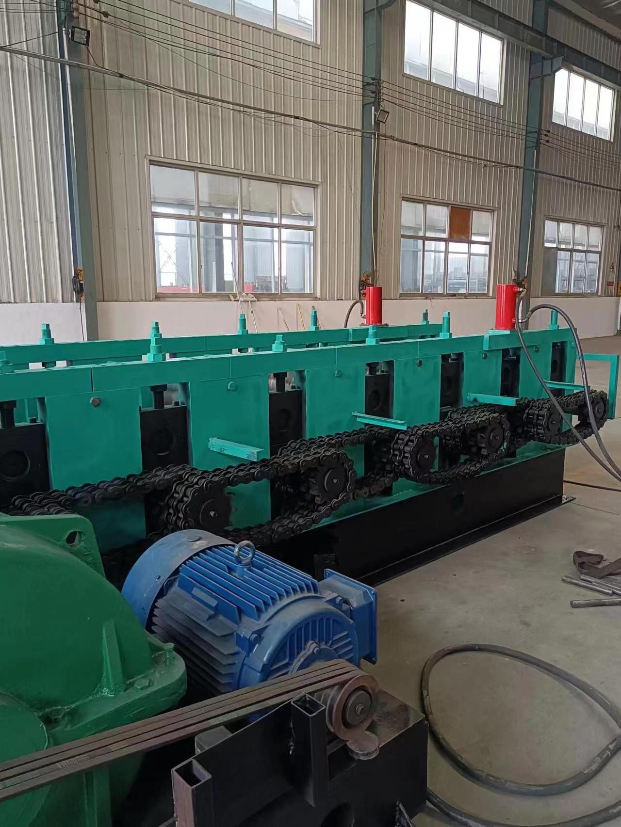 Manufacture High Quality Automatic Three Wave  Highway Guardrail  Cold Roll Forming Machine