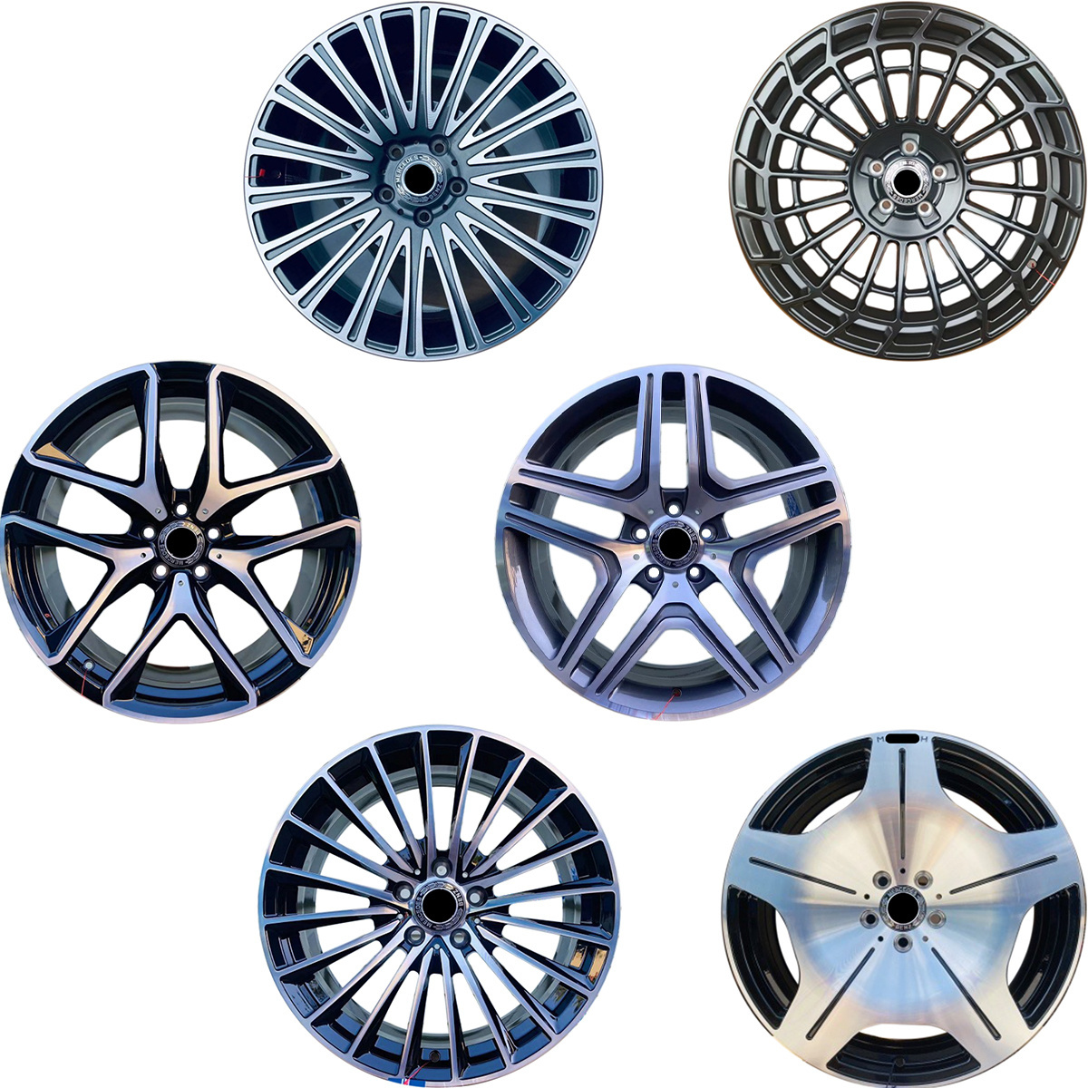 Forgede alloy 18 19 20 21 inch rims chrome polished passenger car wheels for Mercedes benz w222 W221 W447 W464 W463 Maybach