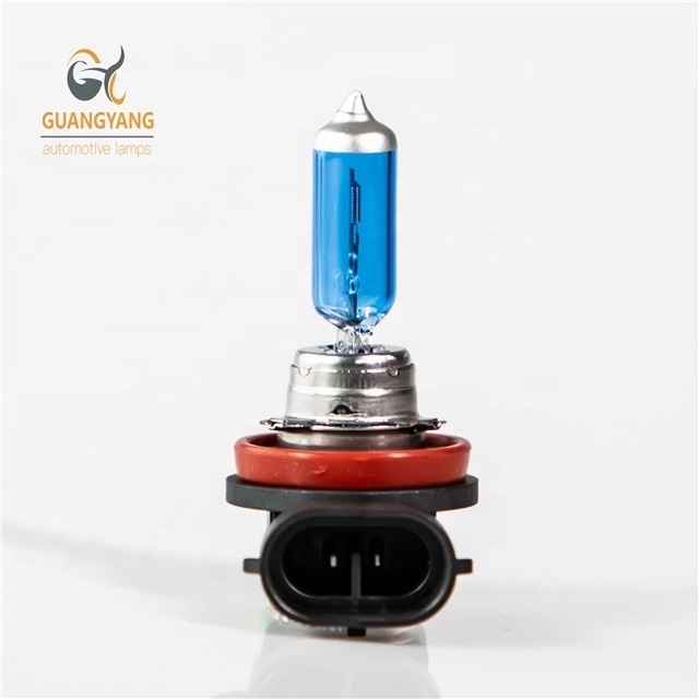 hot sale h11 car headlight halogen lamp 12v 55w super white factory