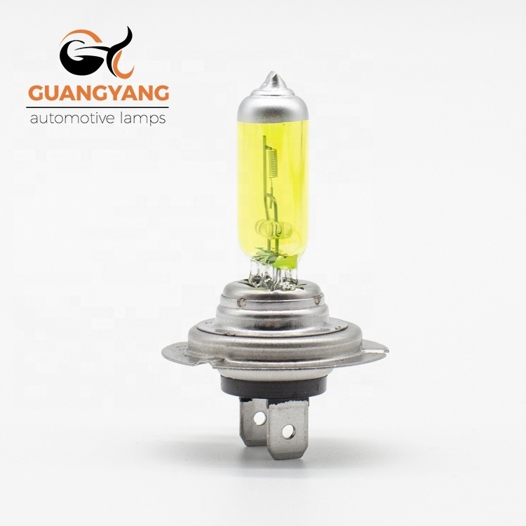 H7 12v 100w yellow fog light Px26d car lamp headlight  halogen bulb