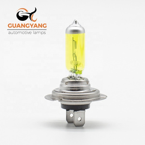 H7 12v 100w yellow fog light Px26d car lamp headlight  halogen bulb