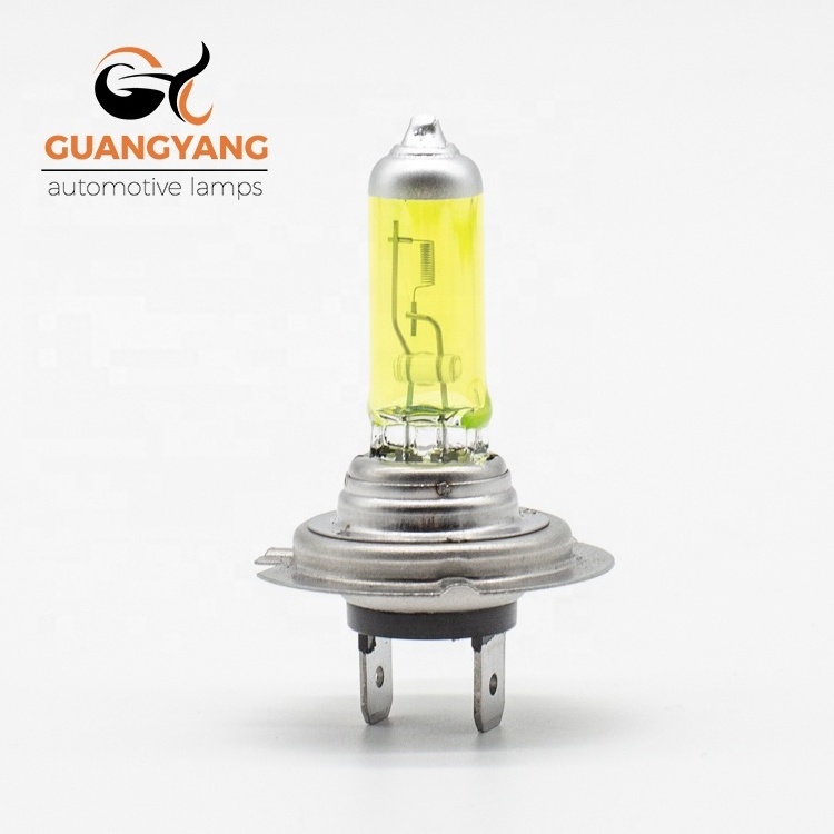 H7 12v 100w yellow fog light Px26d car lamp headlight  halogen bulb