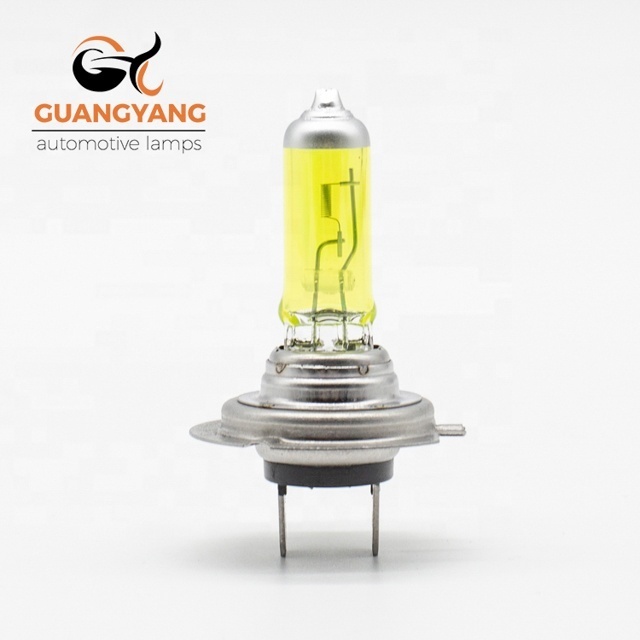 H7 12v 100w yellow fog light Px26d car lamp headlight  halogen bulb