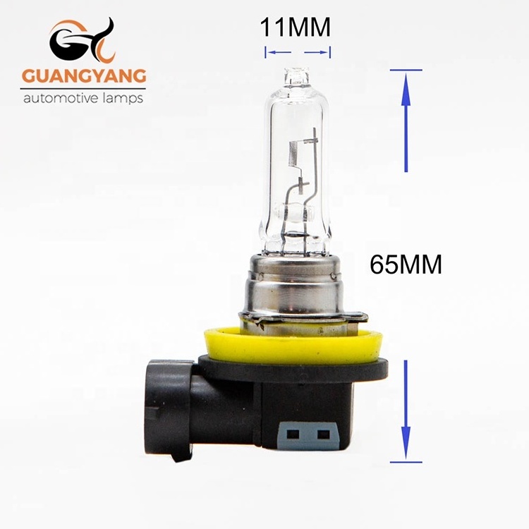 Factory H9 12v 65w Quartz Glass White Car Headlight Bulb Halogen Lamp