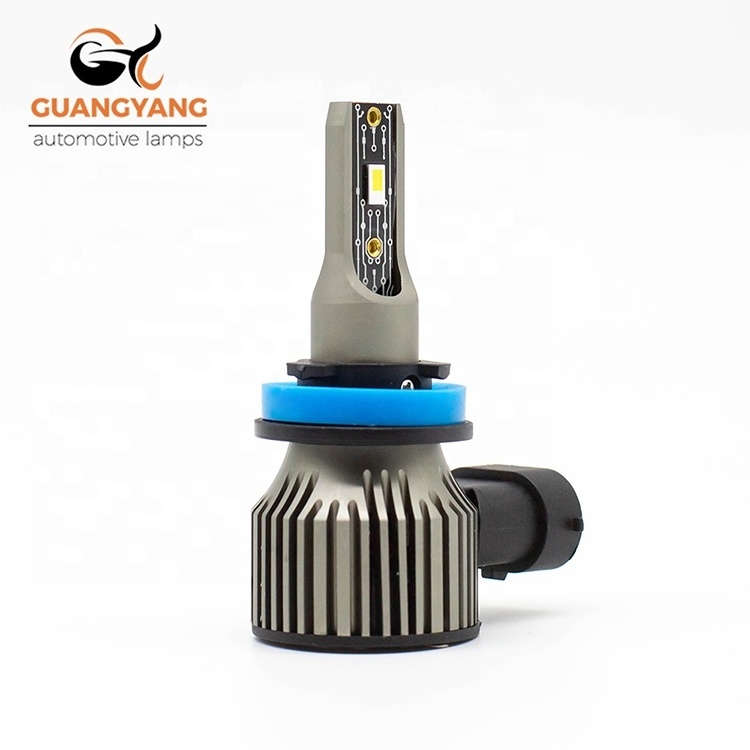 Car LED H11 R10 CSP-5530 Chips 50 Watts 6000lm 6500k H11 LED With Cooler System