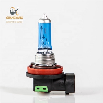 hot sale h11 car headlight halogen lamp 12v 55w super white factory