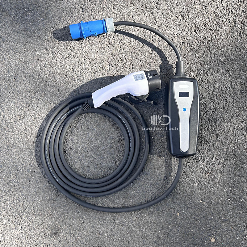 EV Fast Charger Electric Charger Car Station Portable Charger 22kw 7kw 11kw For Electric Car With Optional Plugs