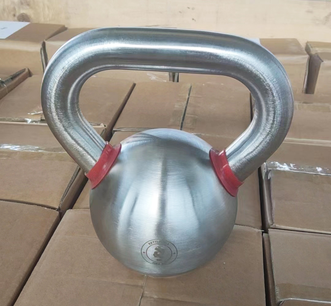 2023 New Design Logo Home Fitness Stainless Steel Kettlebell 4KG 8KG 12KG 16KG 24KG Competition Weight Kettlebells