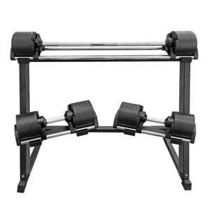 2023 New Arrivals Gen 2 41KG Adjustable Barbell Dumbbell Set 2 in 1 Weightlifting Barbell 32KG Dumbbell Weights with Rack