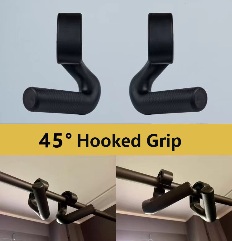 Gym Home Suspension Hook Fitness Handle Multi-functional Exercise Grip Pull-ups Deadlift Rowing Cable Machine Pulldown Handle