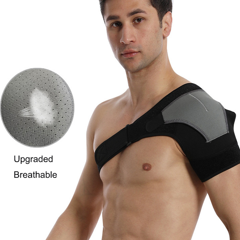 Wholesale Good Quality Nylon Orthopedic Shoulder Support Brace Adjustable Fitness Shoulder Protector