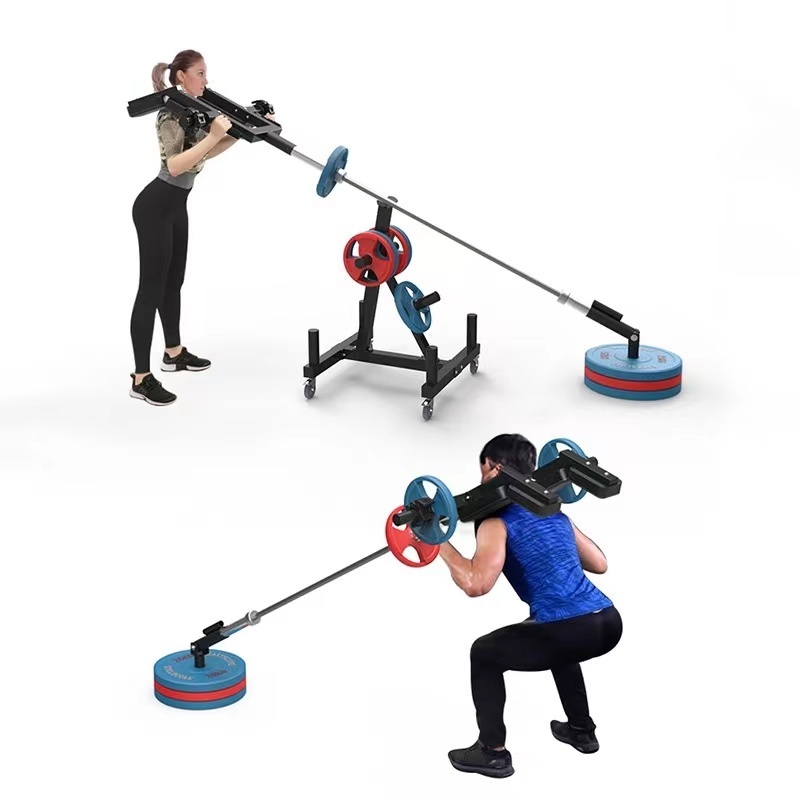 Gym T-Bar Row Shoulder Squat Press Landmine Attachment Weightlifting Handle for Chest Abs Back Thigh